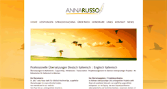 Desktop Screenshot of drannarusso.de