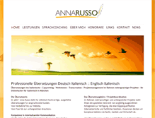Tablet Screenshot of drannarusso.de